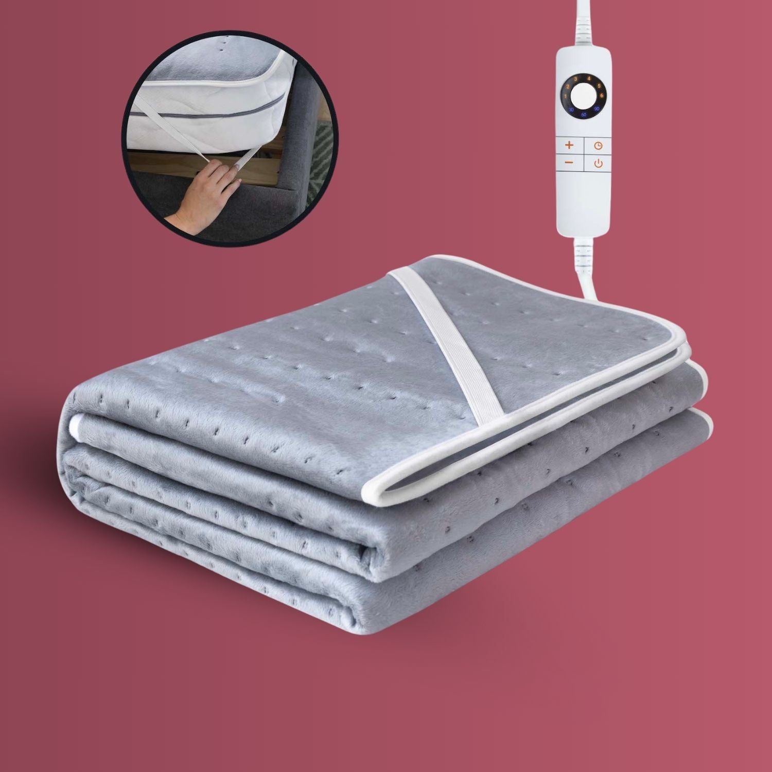 Elektrische Onderdeken CozySnug - Warmtedeken met Timer