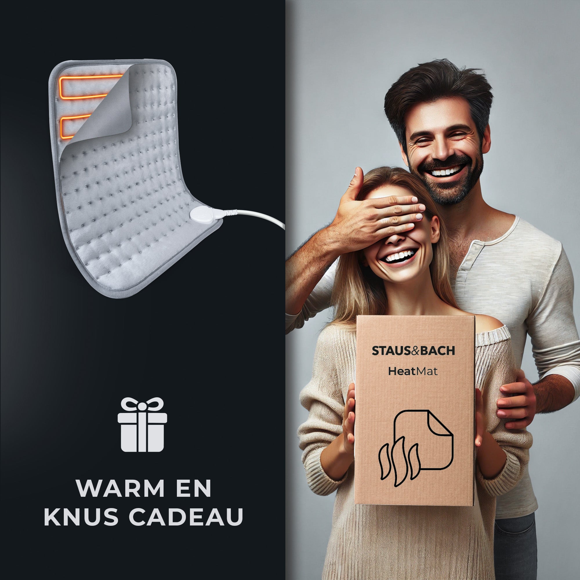 Elektrisch Warmtekussen HeatMat - Snelle Warmte met Timer