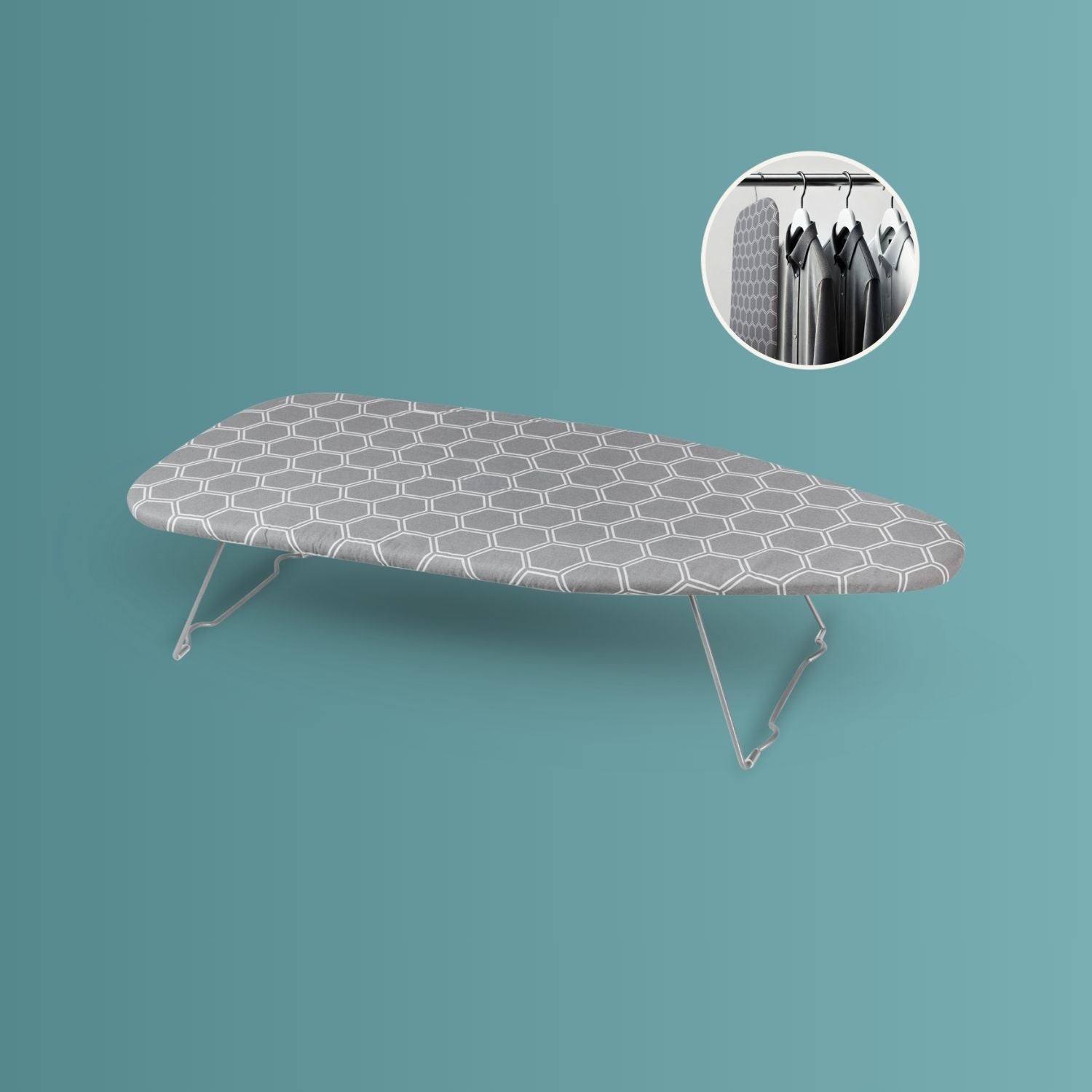 Tafelstrijkplank Ironiq - Compact & Opvouwbaar