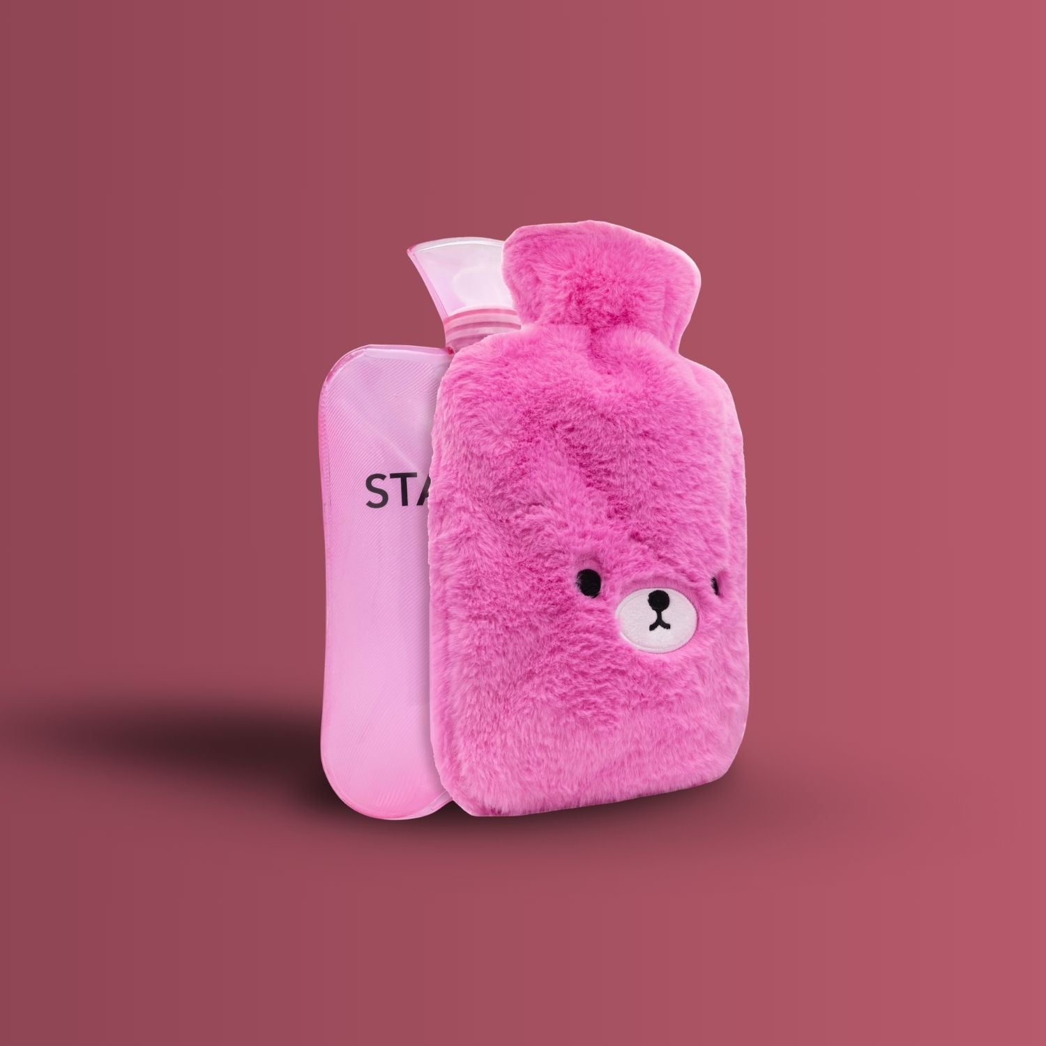 Warmwaterkruik FuzzyBear - Kruik met Zachte Hoes