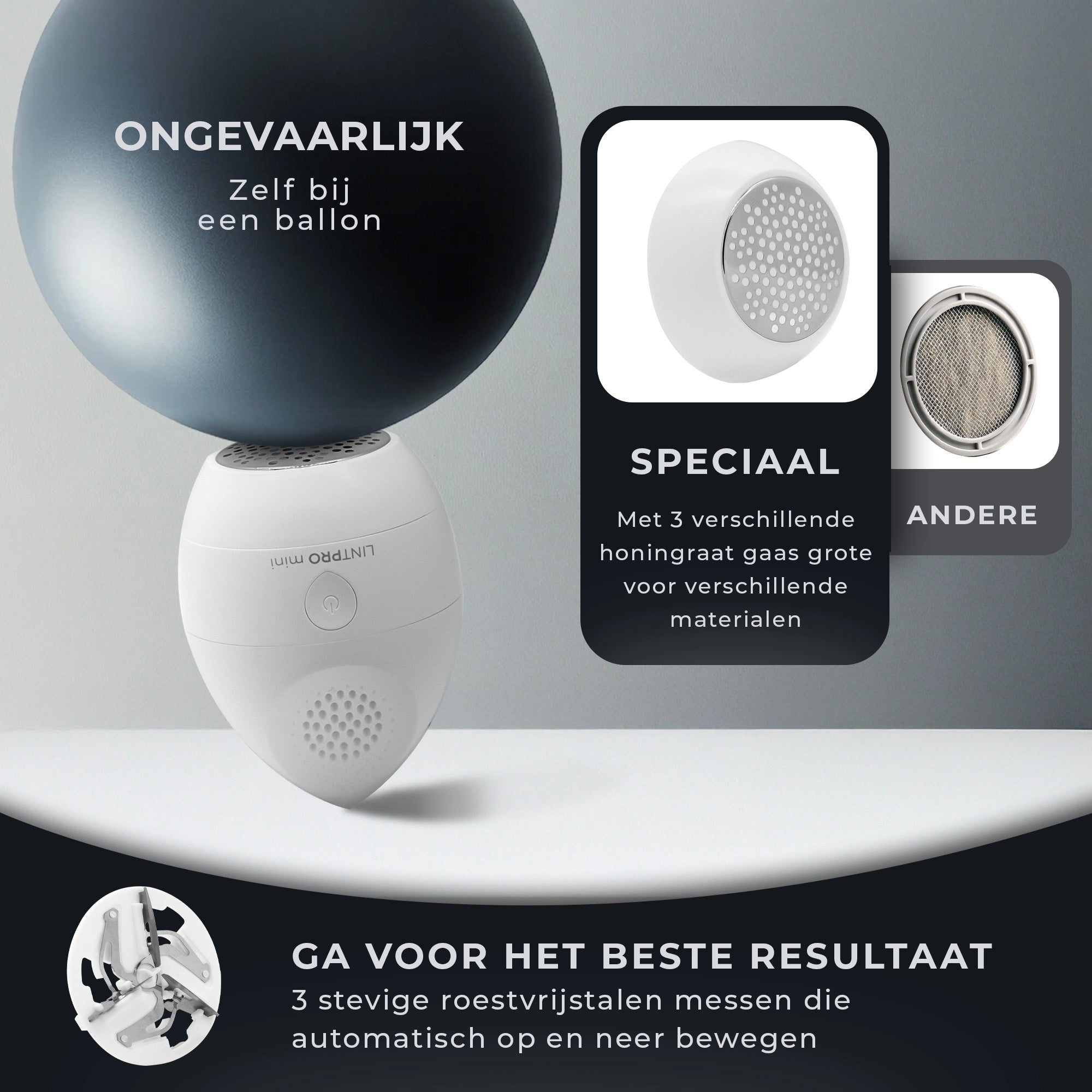 Elektrische Pluizenverwijderaar Lint Pro Mini