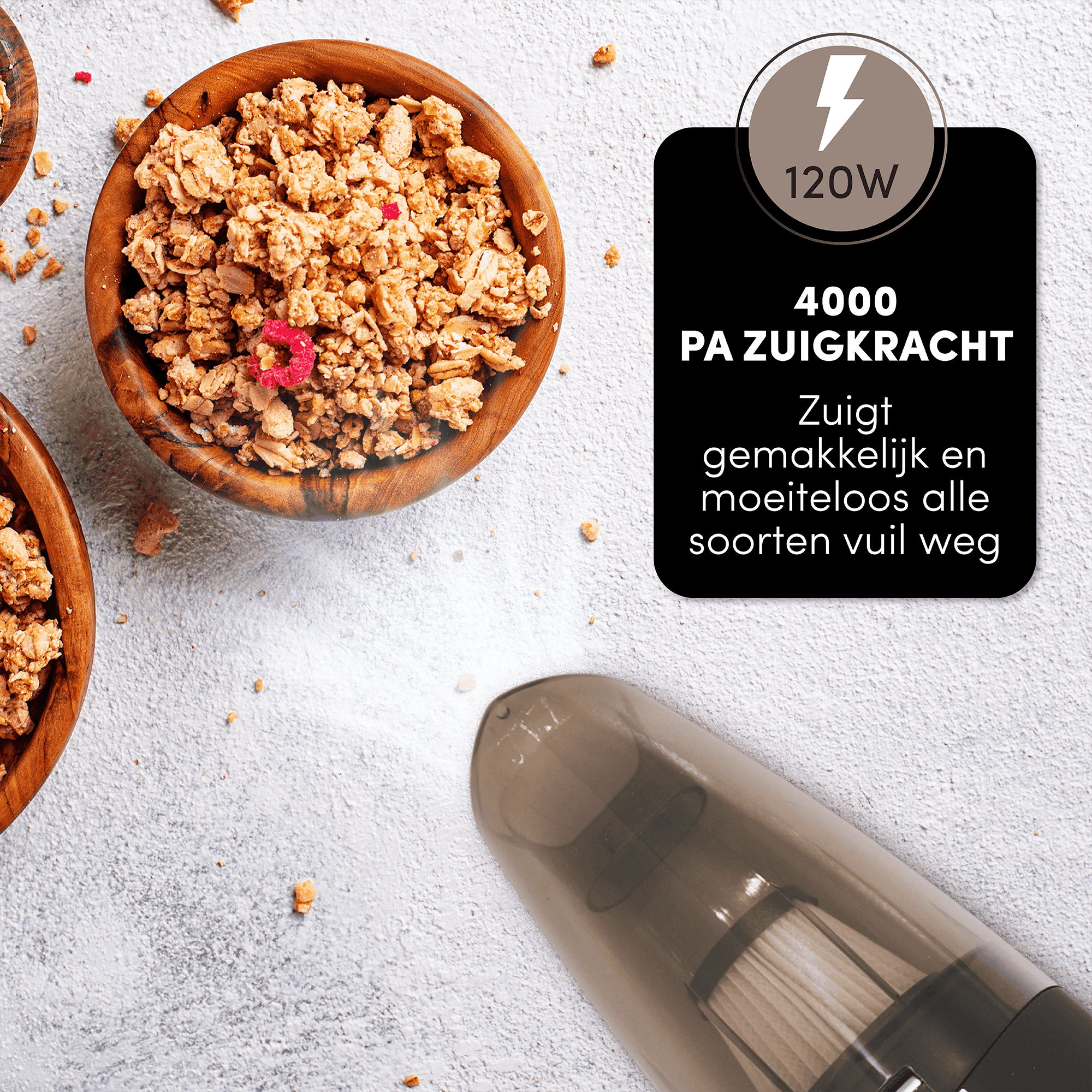 Kruimeldief Meteor - Compact & Krachtig