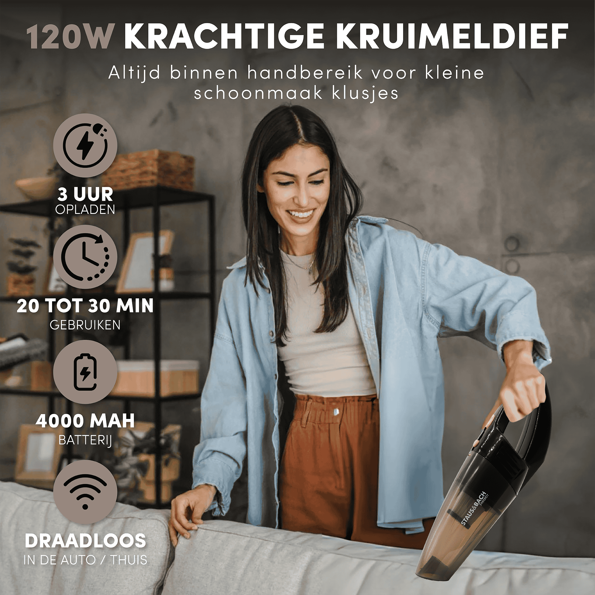 Kruimeldief Meteor - Compact & Krachtig