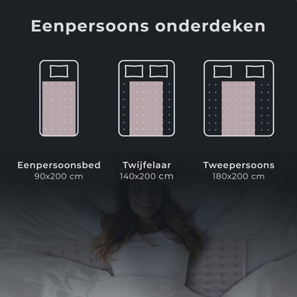 Elektrische Onderdeken CozySnug - Warmtedeken met Timer