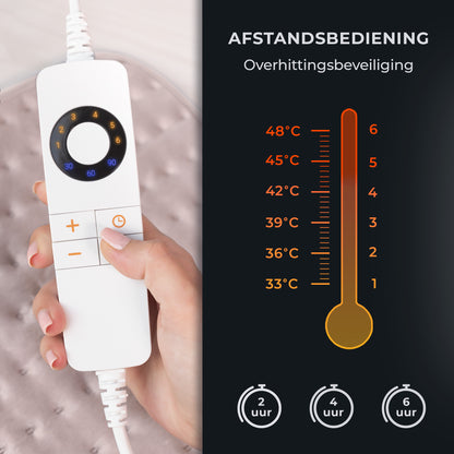 Elektrische Onderdeken CozySnug - Warmtedeken met Timer