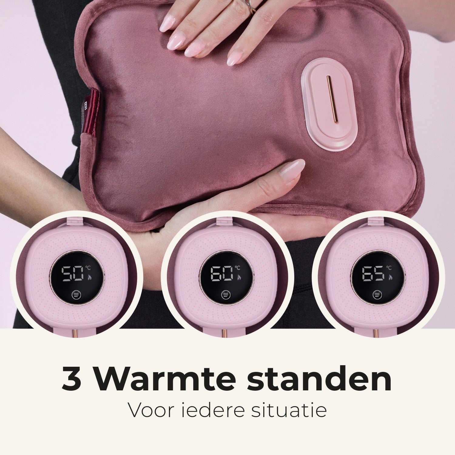 Elektrische Kruik Bellune - Langdurige Warmte met Hoes