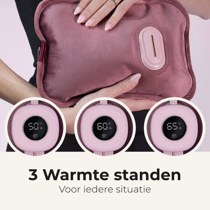 Elektrische Kruik Bellune - Langdurige Warmte met Hoes