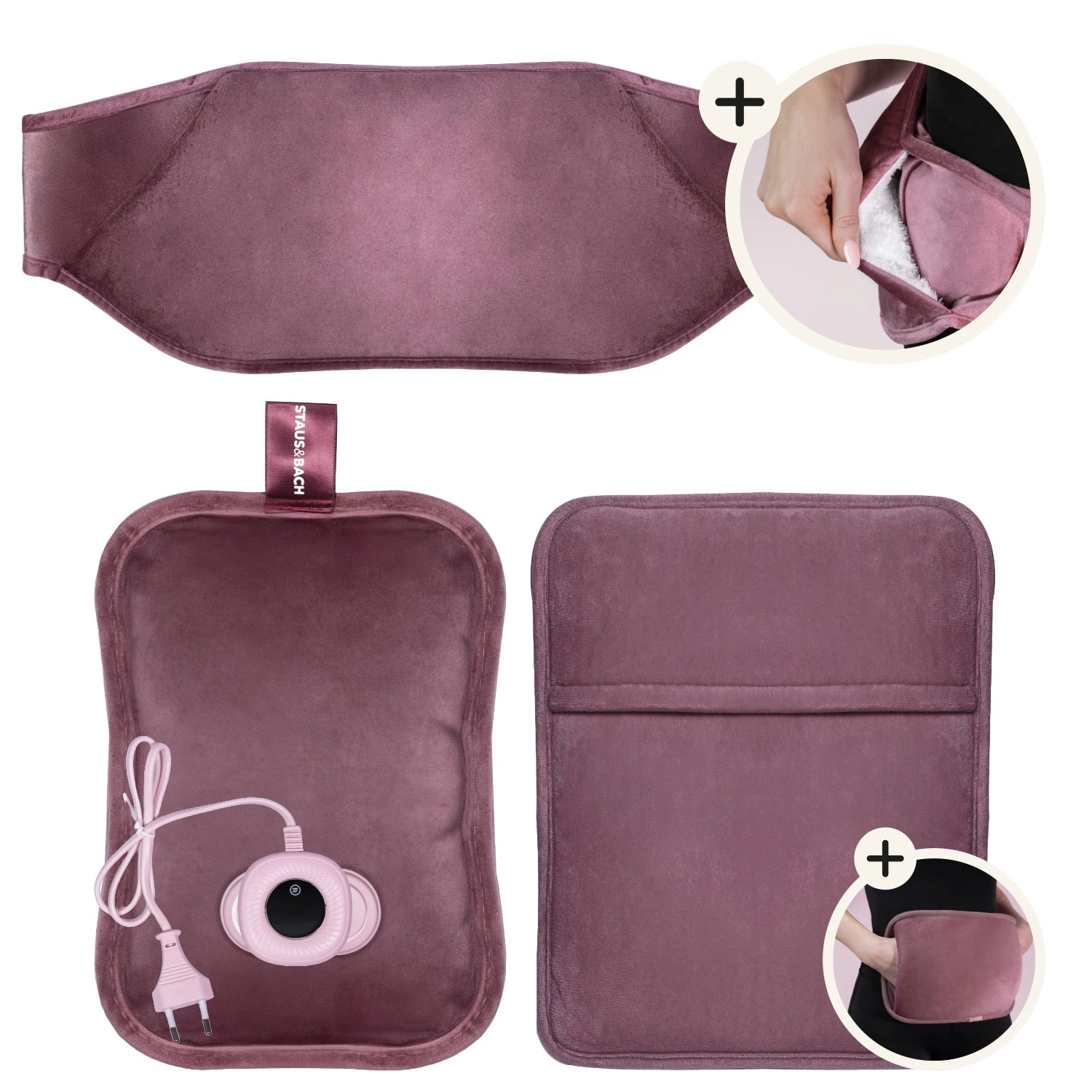 Elektrische Kruik Bellune - Langdurige Warmte met Hoes