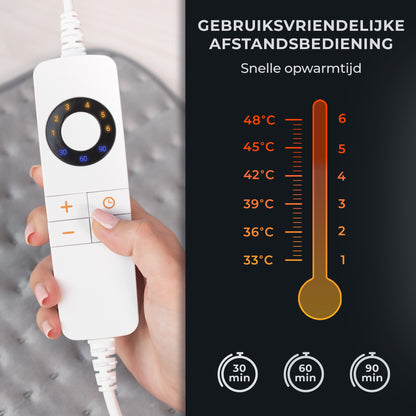 Elektrisch Warmtekussen HeatMat - Snelle Warmte met Timer