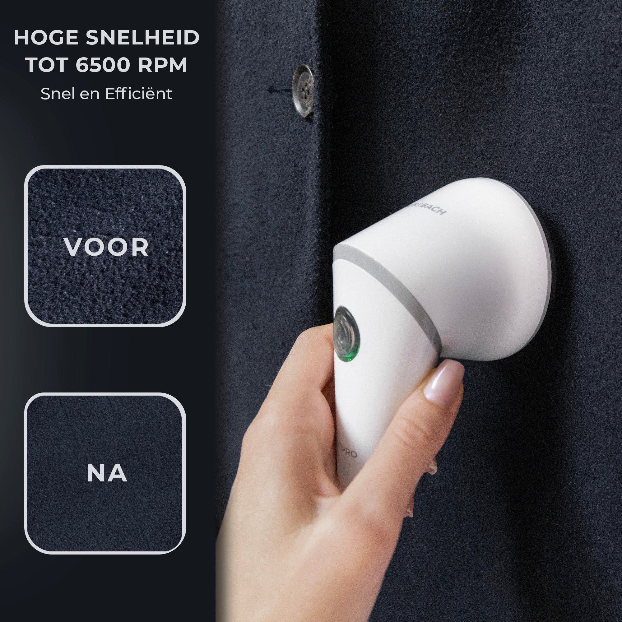 Elektrische Pluizenverwijderaar Lint Pro - USB-C Oplaadbaar