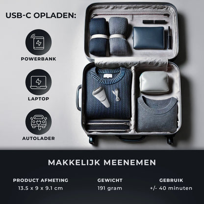 Elektrische Pluizenverwijderaar Lint Pro - USB-C Oplaadbaar