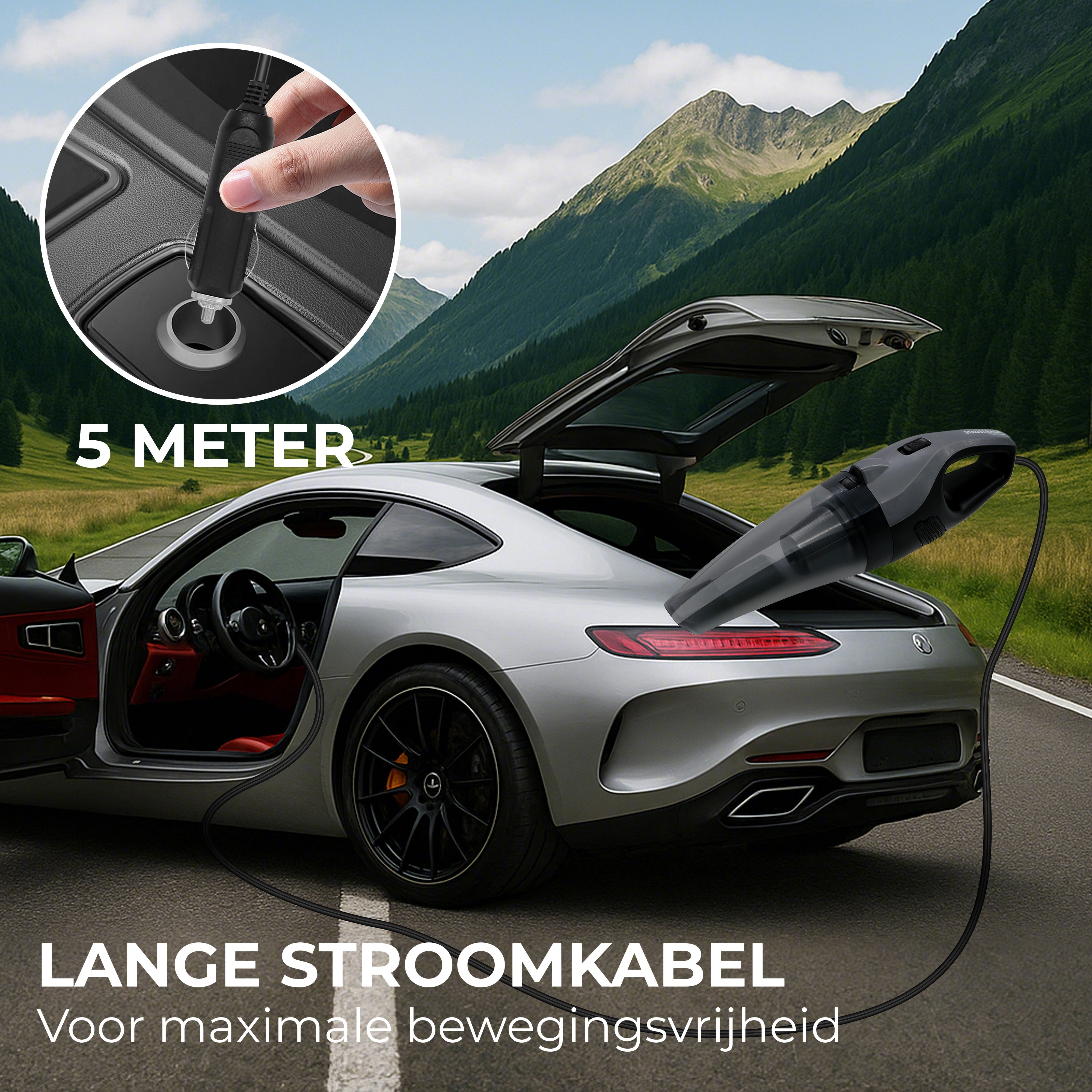 Kruimeldief Supernova - Snoerloze Handstofzuiger