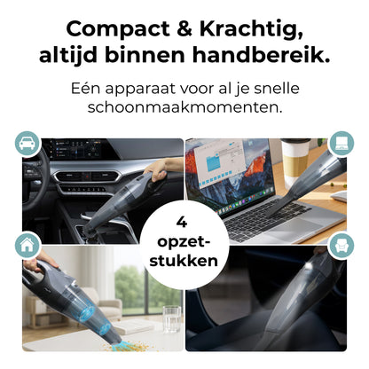 Kruimeldief Supernova - Snoerloze Handstofzuiger