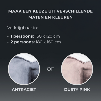Elektrisch Deken POWERNAP - Warmtedeken met Timer en Warmtestanden