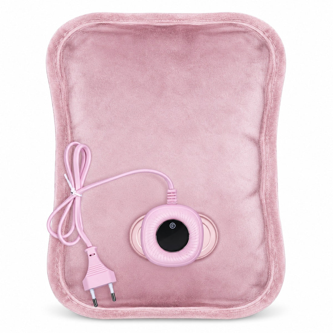 Bouillotte électrique Bellune en rose avec chargeur