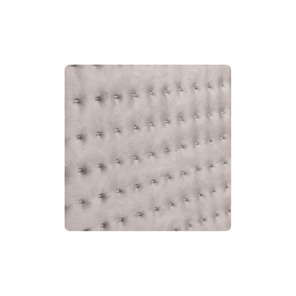 Tissu matelassé rose poudré clair du coussin chauffant électrique HeatMat en gros plan